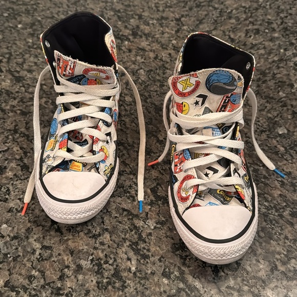 Converse chuck taylor High-Top Sneakers with Graphic Print 8 - Picture 11 of 14